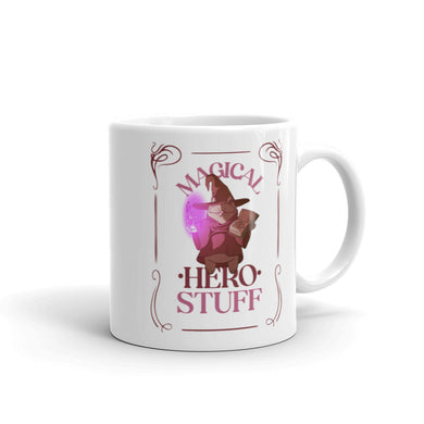 Magical Hero Stuff Wizard Kitty Coffee Mug