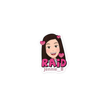 Load image into Gallery viewer, Jennie__B Raid Sticker