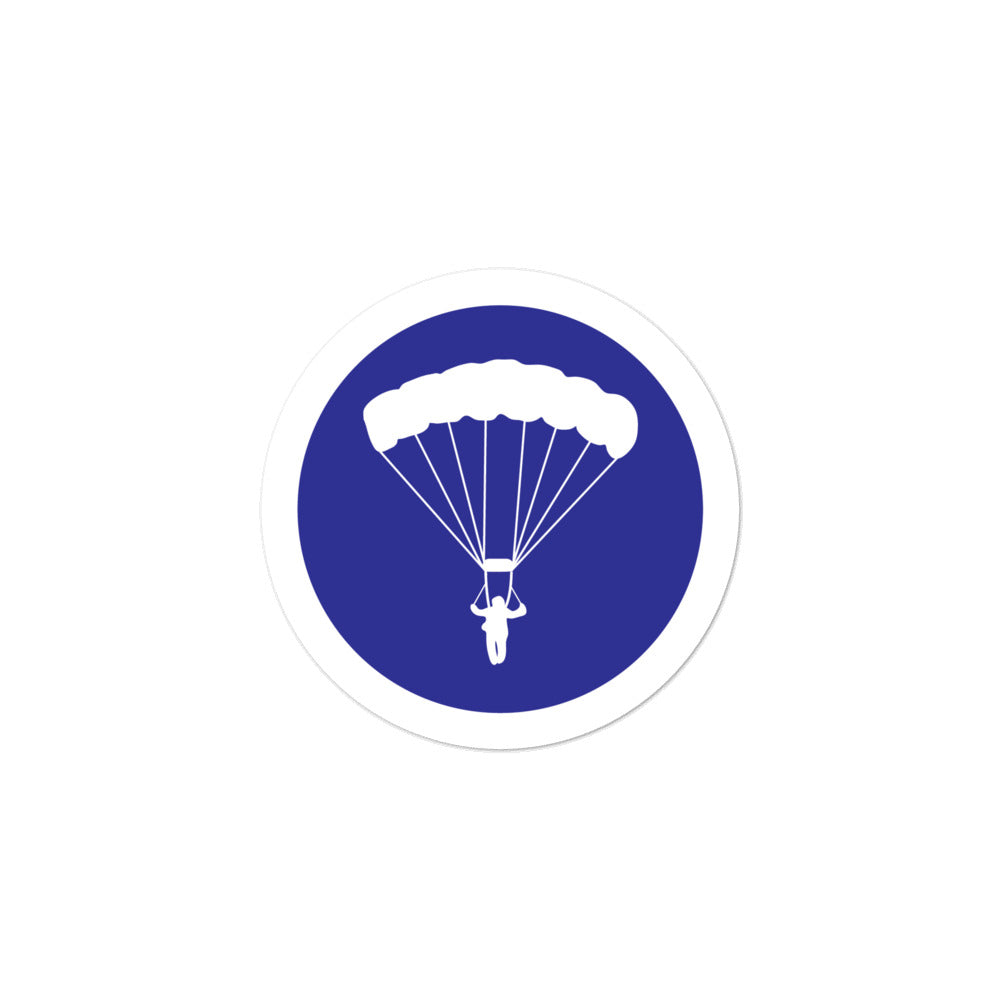 Parachute Icon Sticker