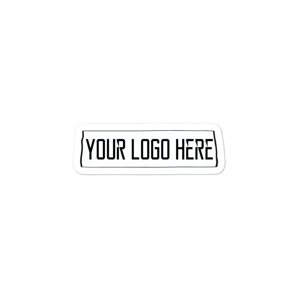 Your Logo Here Stickers