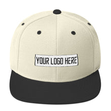 Load image into Gallery viewer, Your Logo Here Snapback
