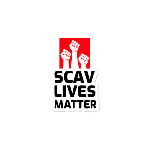 Scav Lives Matter Stickers