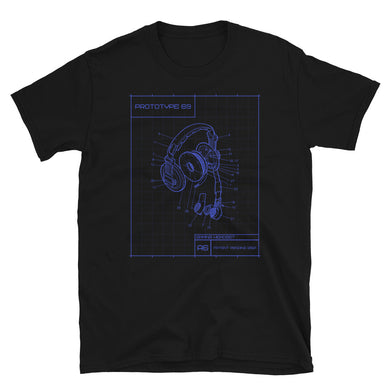 Headset Blueprint SoftStyle T-Shirt