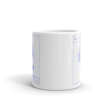 Load image into Gallery viewer, Gamer Headset Blueprint Coffee Mug