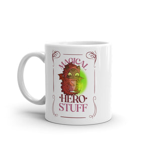 Magical Hero Stuff Dragon Kitty Coffee Mug